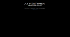 Desktop Screenshot of nightwish.dsgnet.hu